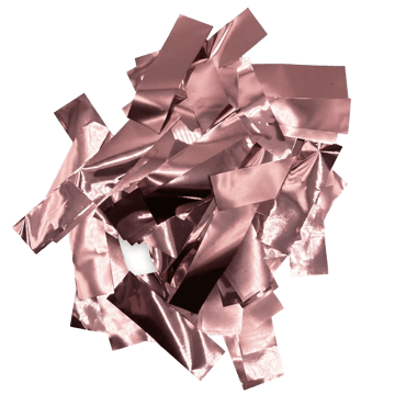 Metallic Confetti - Rose Gold, confetti / streamer effect
