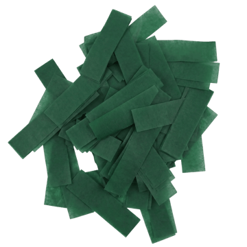 Paper Confetti - Dark Green, confetti / streamer effect