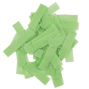 Paper Confetti - Light Green, confetti / streamer effect