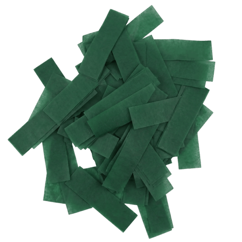 Paper Confetti - Dark Green, confetti / streamer effect
