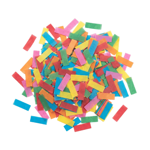 Paper Confetti - Multicolour, confetti / streamer effect