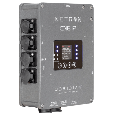 Obsidian Control Netron EN6-IP, DMX / data distribution device