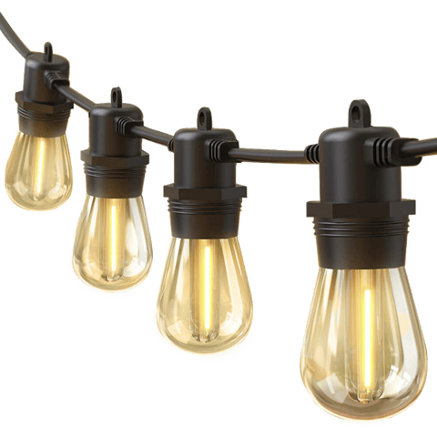 Festoon, IP-rated festoon string light
