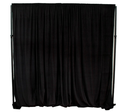 2.4m x 2.4m Velveteen Drapes, stage drape / backdrop