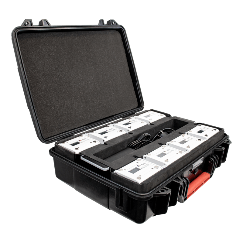 Astera PowerStation 8-Way Kit, wireless battery LED fixture
