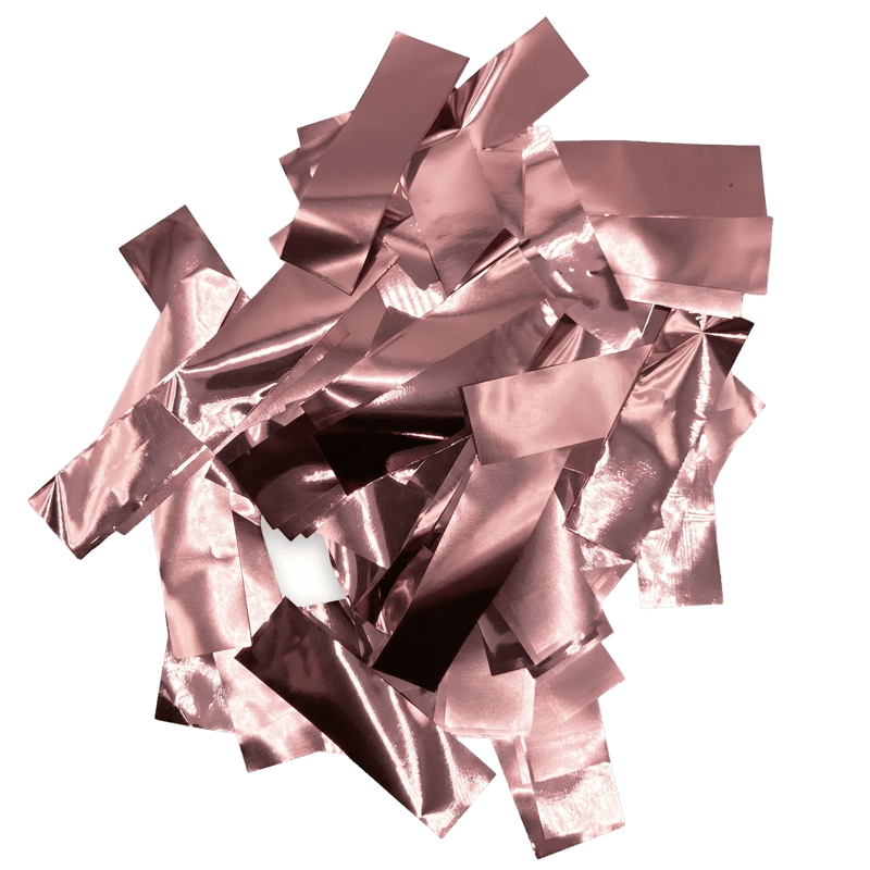 Metallic Confetti - Rose Gold, confetti / streamer effect