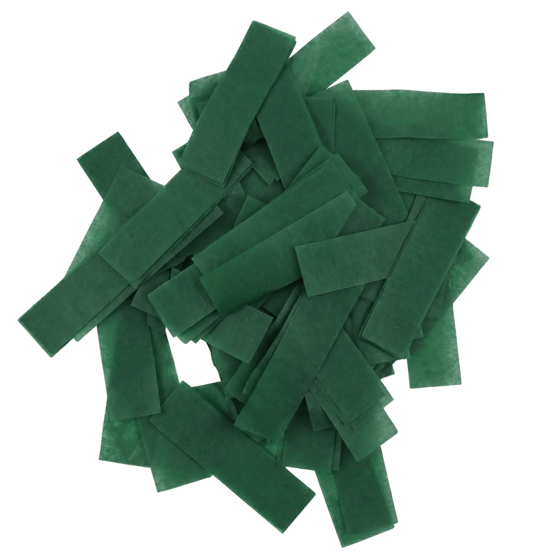 Paper Confetti - Dark Green, confetti / streamer effect
