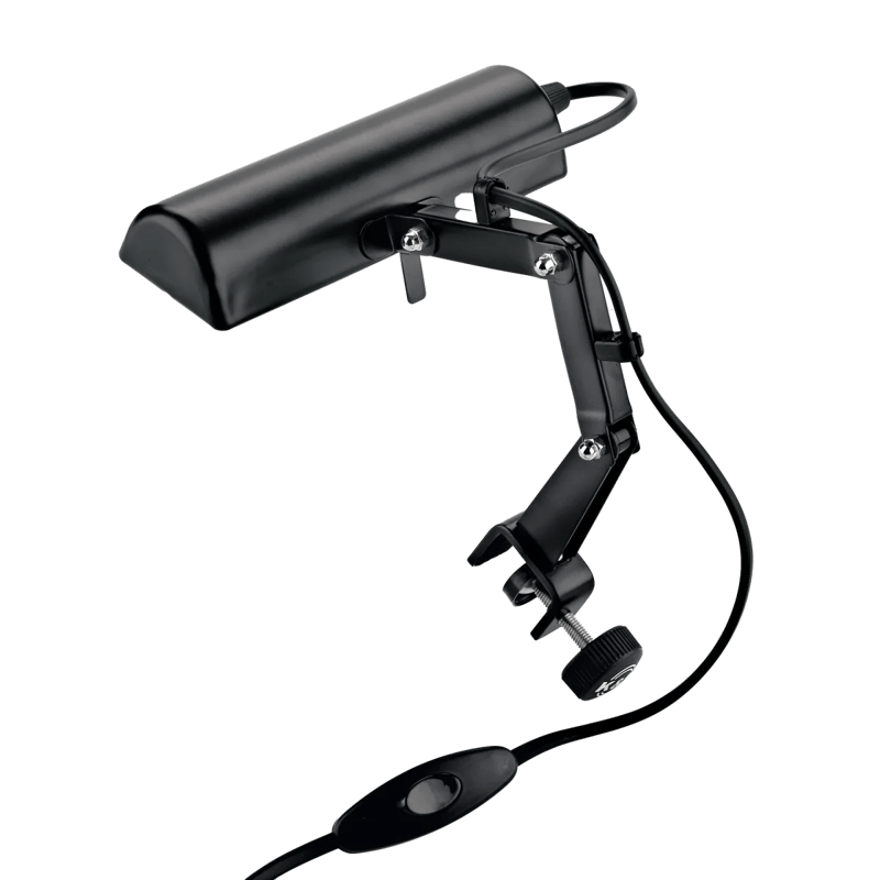 K&M 122E Music Stand Light, tungsten / conventional stage fixture