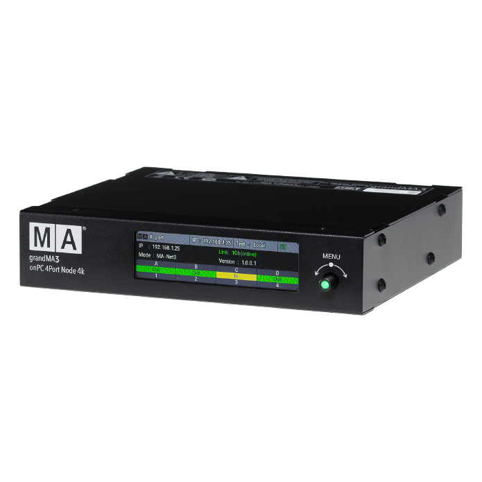 grandMA3 onPC 4Port Node 4K, DMX / data distribution device